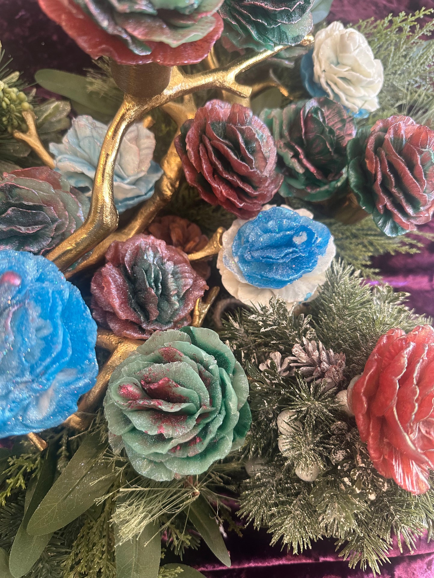 Christmas pussy soap