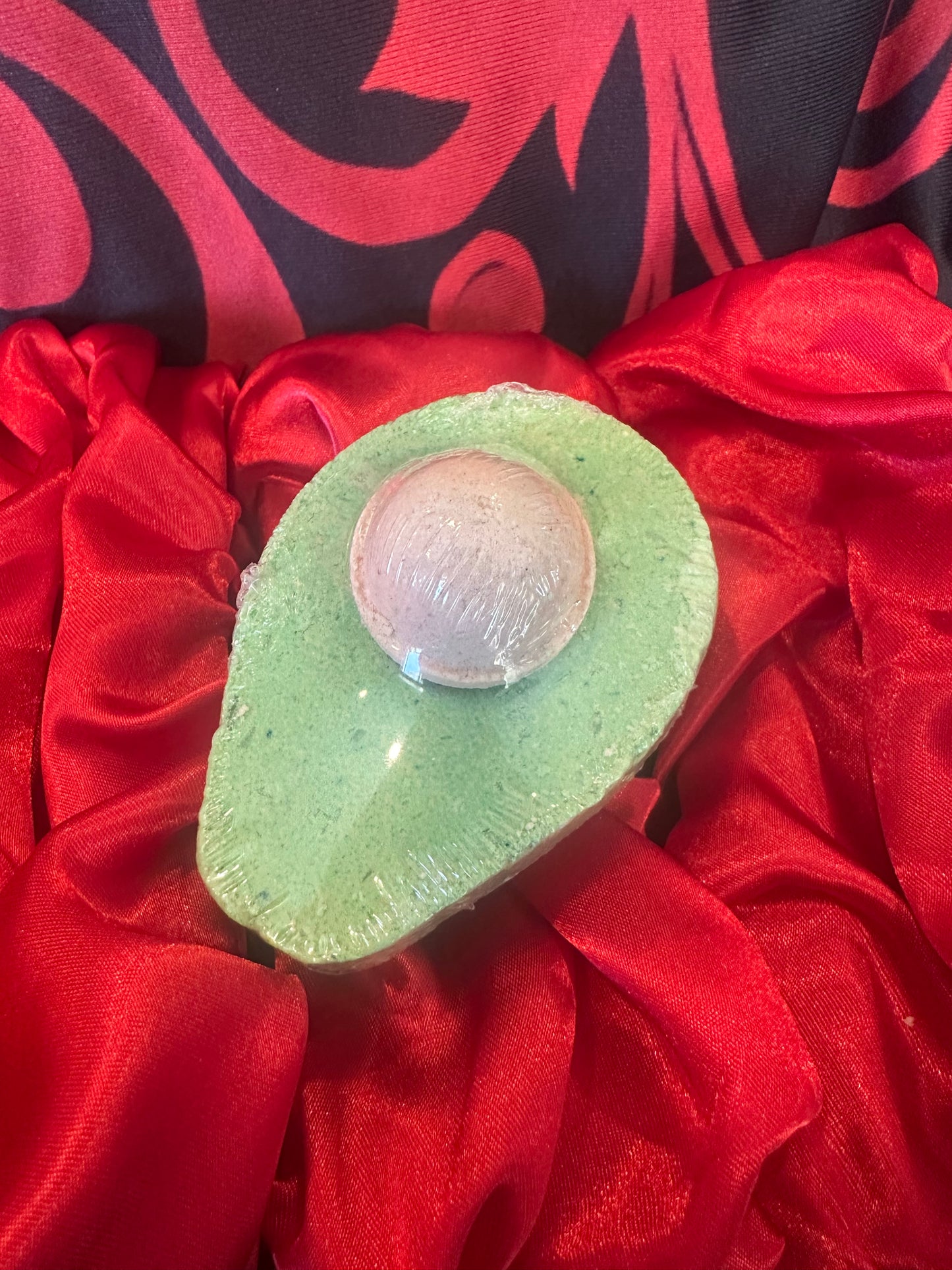 Guac star bath bomb.