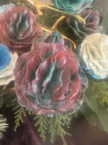 Christmas pussy soap