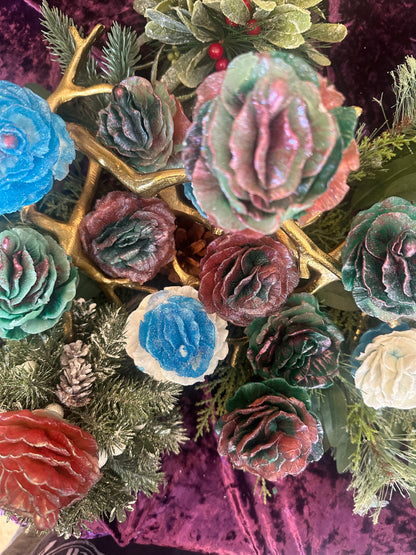 Christmas pussy soap