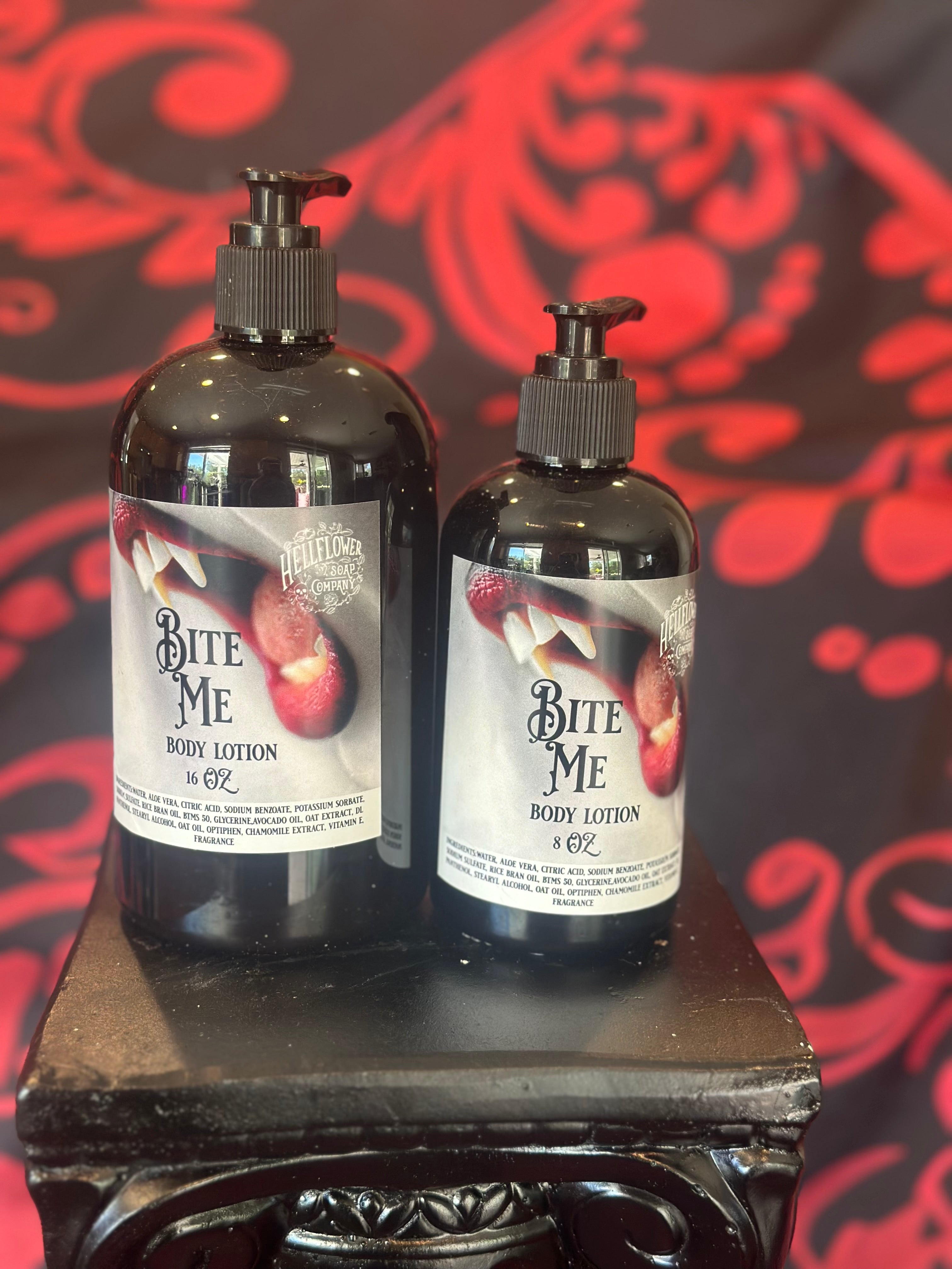 Bite Me Body Lotion 8oz (Copy) – Hellflower Soap Company